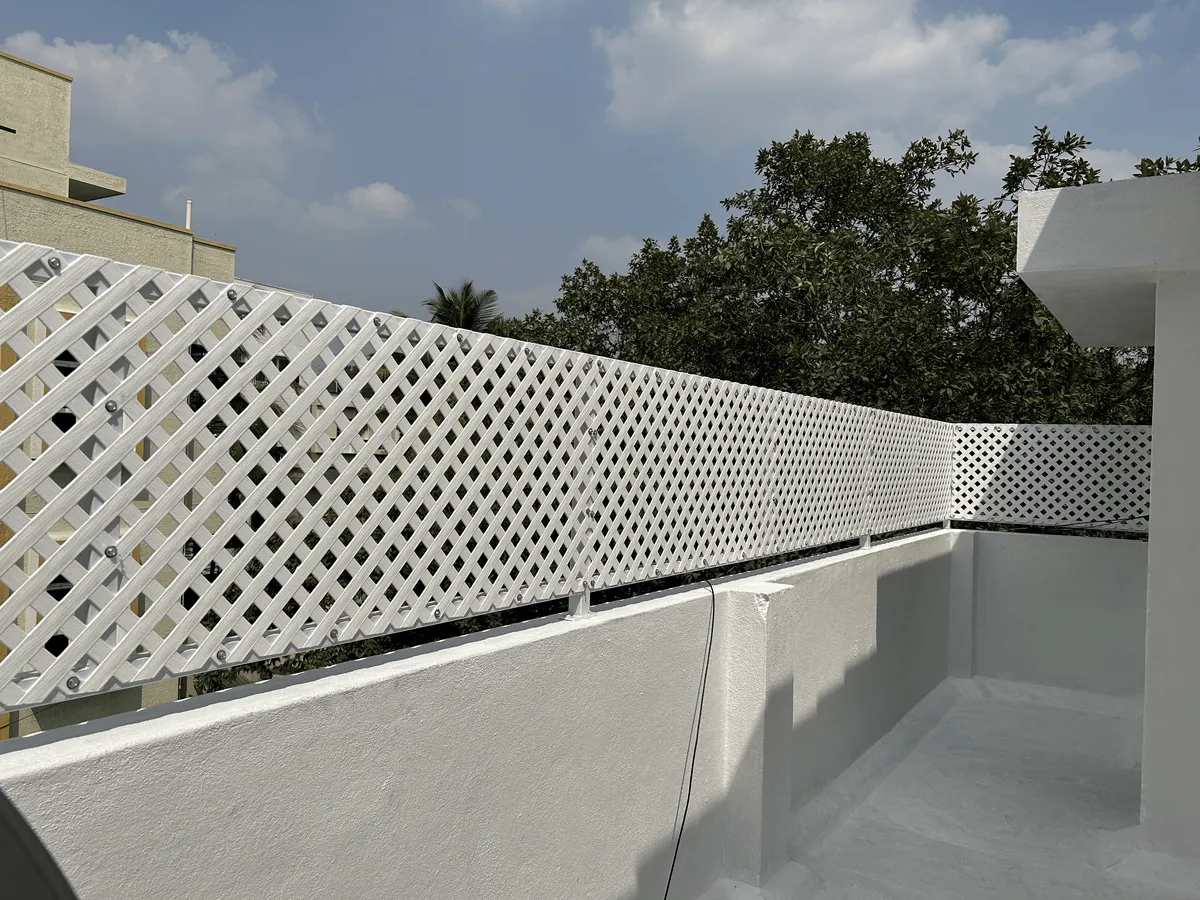 Lattice Trellis Fence
